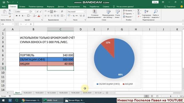 Портфель инвестора.