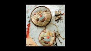 Малютка ключница, в стиле лоскутного шитья, своими руками.