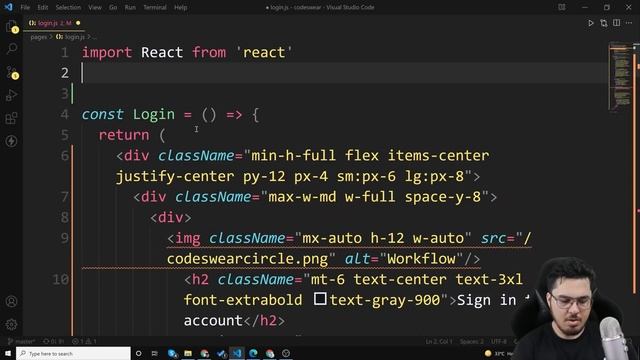 Creating Login & Signup Page Design for Codeswear.com | NextJs Tutorial for Beginners #45 смотреть онлайн