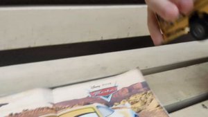 Распаковка игрушки Disney Дисней I Автобус school bus Miss Fritter Мисс Крошка из мультика Тачки 3