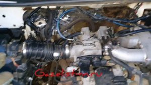 установка  toyota двигателя в Газель. день1 разбор