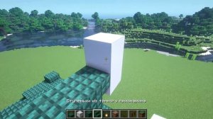 Большой японский дом в майнкрафте из бетона