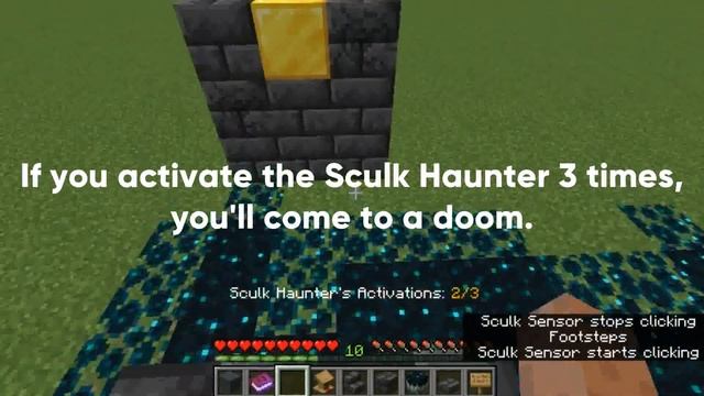 The Sculk Haunter | Minecraft 1.19 (Deep Dark Experimental Snapshot 1) смотреть онлайн