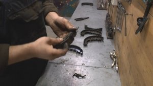 Барабанные колодки. Замена.