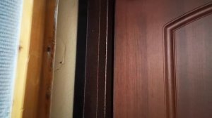 Замена входной металлической двери внутренняя сторона