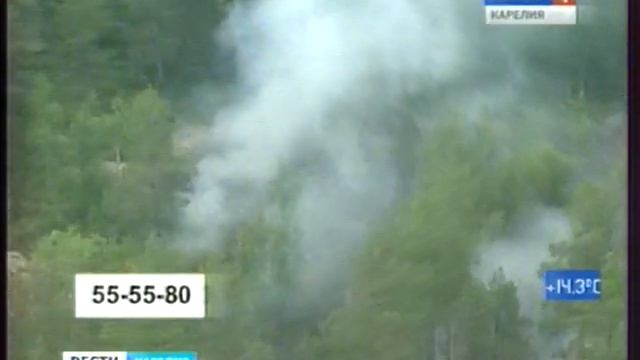 Запрет на пребывание в лесах Карелии снят с 19.8.14