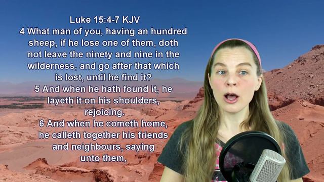Luke 15:4-7 KJV - Words of Jesus, The Lost Sheep - Scripture Songs смотреть онлайн