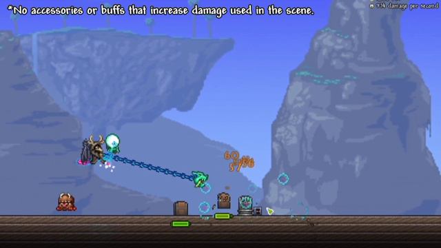 Why is this Terraria Flail the most favorite weapon for melee?