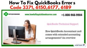 How To Fix QuickBooks [+1-800-966-9904] Errors Code 3371, 6150,6177, 6189