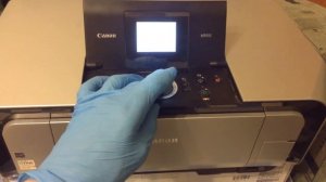 Работа МФУ Canon mp610