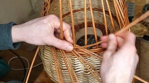 Загибка в пять пар прутьев.