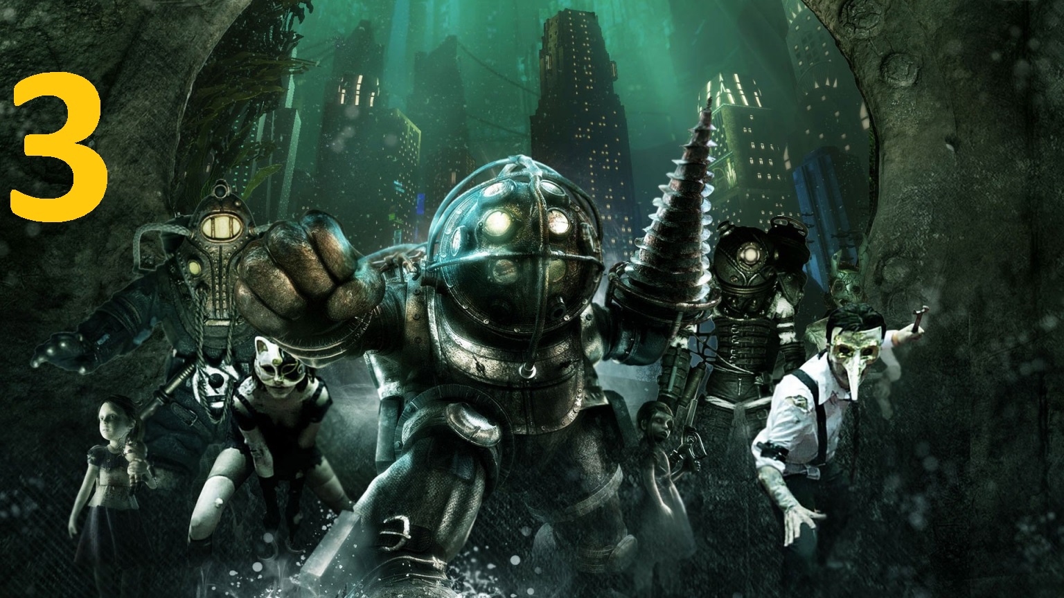 Bioshock Remastered #3 Логово Контрабандистов и Аркадия