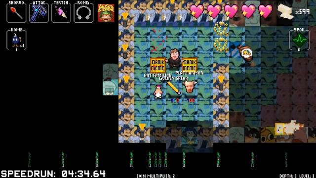 Crypt of the NecroDancer Repainted v1.0 Cadence gameplay смотреть онлайн