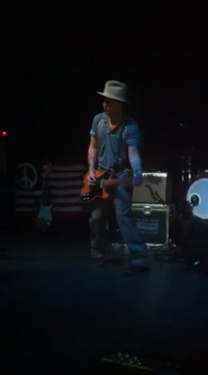 Mother - Ryan Adams & Johnny Depp at Shepherd Bush Empire, London 2014