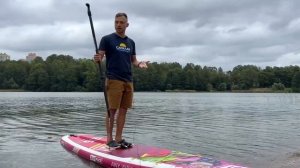 Как ходить по SUP доске - самый простой способ