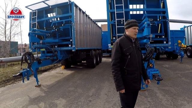 Полуприцеп ПСП-20 Гигант. Отгружаем полуприцепы в агрохолдинг. Полуприцепы Ярославич
