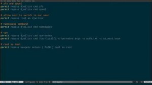 doas the replacement for sudo - linux install and config