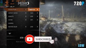 Testing Metro Exodus Graphic Settings on 8GB RAM Intel Iris Xe | 1080P/720P Low Medium High Ultra