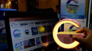 #google G500 led wireless charging speaker,wholesale and retail knock my WhatsApp number.