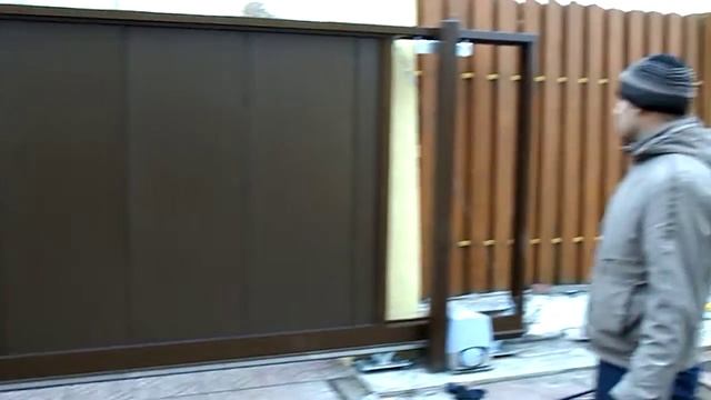 Откатные ворота Алютех с итальянской автоматикой CAME, ООО "ПРОМАКС"