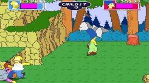 The Simpsons ( 1992 The Arcade ) FULL Playthrough Co-Op (No Commentary)