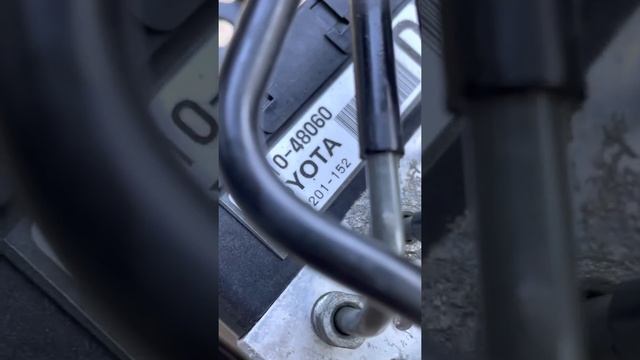 Замена гидроблока абс,Тойота Альфард Hibrid AH30,ошибка C1345 смотреть онлайн