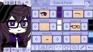 ^•°[?] 5 идей для ос гача лайф в фиолетовых тонах [?]°•^