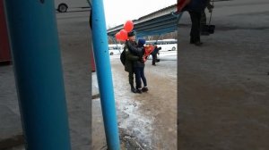 Встречаю любимого с армии)))