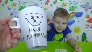 Рисунок на кружке (принт) своими руками. DIY