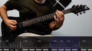 Metallica - Screaming Suicide Guitar Riffs With Tabs(Standard)