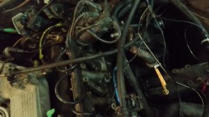 Запуск мотора Ауди 100 2.3 AAR после ремонта.