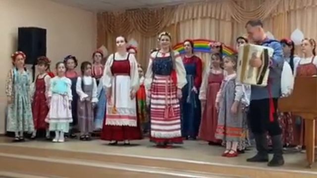 "Ты цвети, Россия" (сл. Н.Палькина муз. В.Левашова) Ф.А. "Радуга" руководитель Сидорова О.В. смотреть онлайн