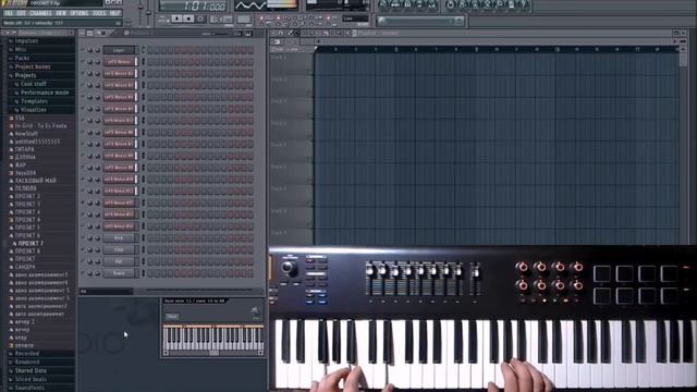 автоаккомпанемент для midi клавиатуры чтобы играть в живую смотреть онлайн