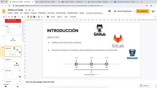 2- Taller: cómo implementar GitFlow en Gitlab: INTRODUCCIÓN - ¿Qué es Git? смотреть онлайн
