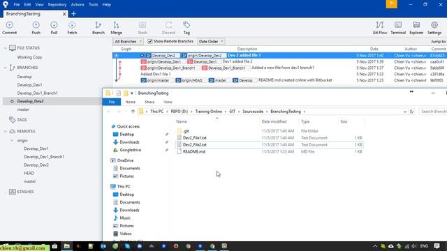 Day3: Branching and Merging in GIT using SourceTree смотреть онлайн