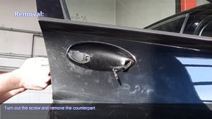 BMW 3-Series (G20,G21) door handle removal - Tutorial