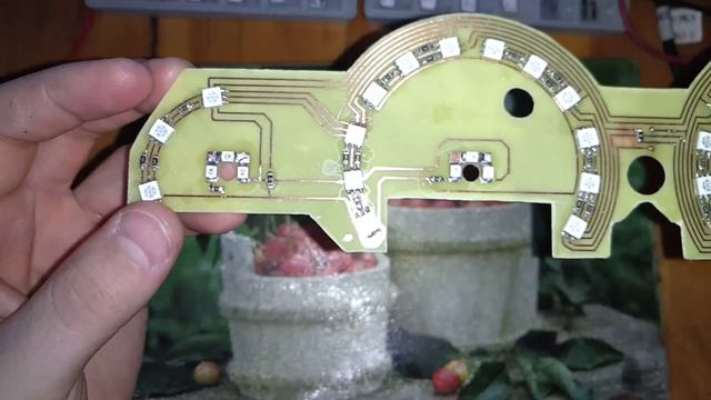 RGB приборка ваз 2114 или сказ о том, как я делаю платы. ч.2 смотреть онлайн