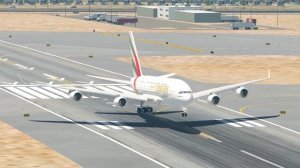 A380 Copilot Became a Hero After This Emergency Landing With Landing Gear Failure [XP11]