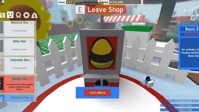 Roblox Bee Swarm Simulator / Роблокс. Симулятор пчелиного роя. Открываем пчелиные яйца! смотреть онлайн
