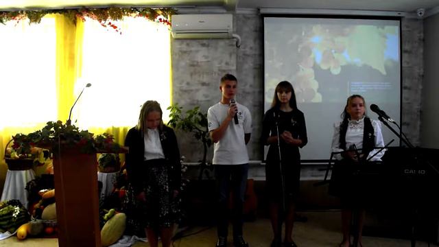 Декламация "Колос" церковь Преображение