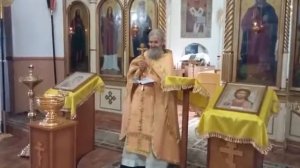 Проповедь на притчу о безумном богаче (03.12.2017)