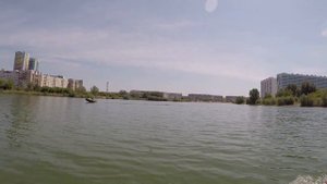 Таймень LX 3400 НДНД камуфляж с загрузкой в 3 разных веса и с 3-мя моторами.