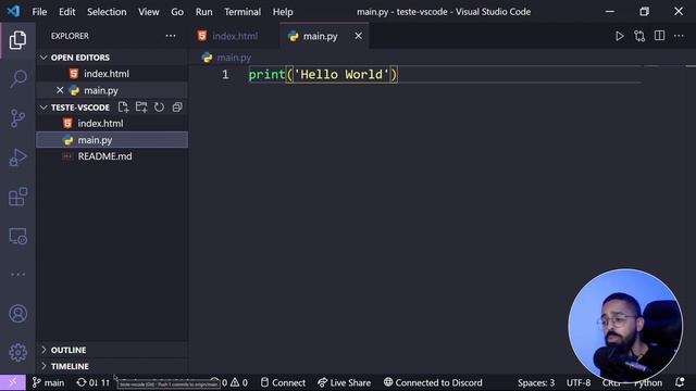 Como trabalhar com Git e GitHub no VsCode | Tutorial смотреть онлайн