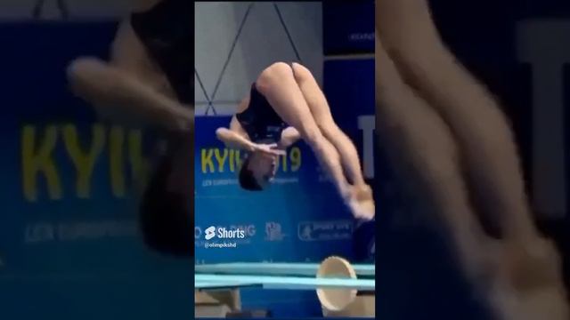 Lovely and beautiful springboard diving - Kristina Ilinykh