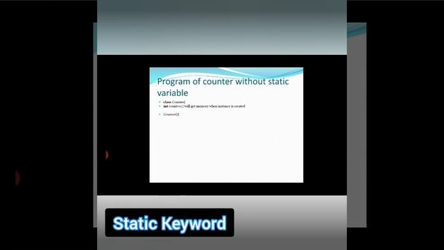 JAVA TUTORIAL || STATIC KEYWORD || RTECH INFOSYS|WEBSITE DEVELOPMENT |ER RUBINA KAUR смотреть онлайн