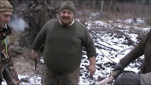 12.12.2020г.разделка добытого лося.