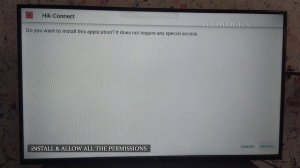how to install Hik-connect hikvision mobile app install on Android smart TV via External USB Drive