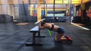 Мобилизация грудного отдела у скамьи (озвучено)