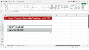 Excel Formula doesn't work [Not Calculating or Updating]