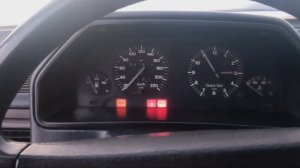 1987 Audi 100 Diesel cold start -23°C - Finland
